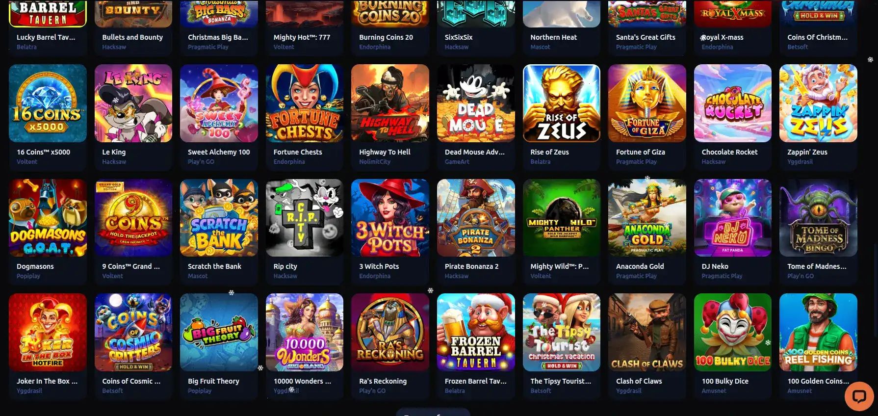 Интерфейс live-казино Френдс